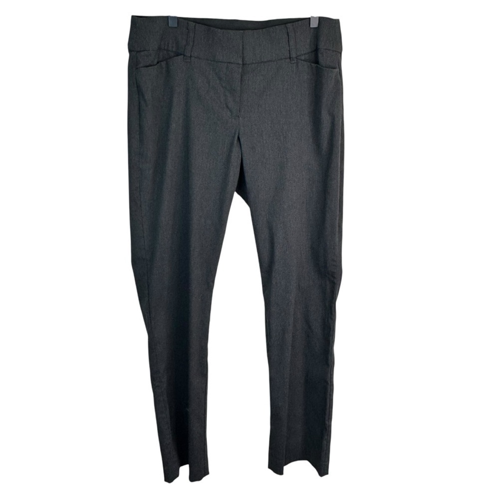 Ricki's Grey Trouser Pants Size 14 Office Business Casual Workwear Classic